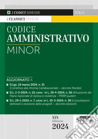 Codice amministrativo. Ediz. minor