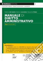 Manuale di diritto amministrativo libro