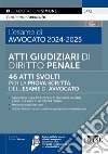 L'esame di avvocato 2024-2025. Orale rafforzato. Diritto penale: tracce svolte. Con espansione online libro di Marino R. (cur.)