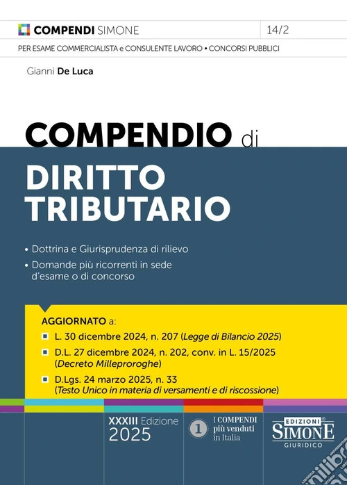 Compendio di diritto tributario. Nuova ediz.