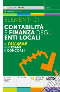 Elementi di contabilità e finanza degli enti locali libro