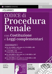 Codice di procedura penale. Con APP CODICI SIMONE per un codice sempre aggiornato libro
