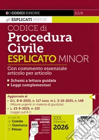 Codice di procedura civile esplicato. Ediz. minor. Con APP CODICI SIMONE per un codice sempre aggiornato libro