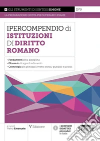 Ipercompendio istituzioni di diritto romano libro