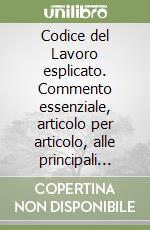 Codice del Lavoro esplicato. Commento essenziale, articolo per articolo, alle principali norme di diritto del lavoro. Minor libro