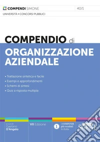 Compendio di organizzazione aziendale libro