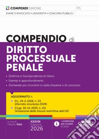 Compendio di diritto processuale penale