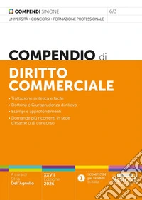 Compendio di diritto commerciale libro