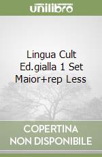 Lingua Cult Ed.gialla 1 Set Maior+rep Less libro