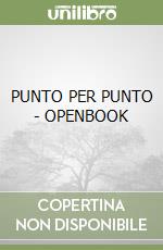 PUNTO PER PUNTO - OPENBOOK libro