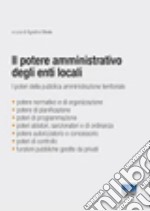 Il potere amministrativo degli enti locali libro