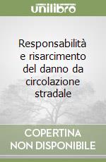 Responsabilità e risarcimento del danno da circolazione stradale