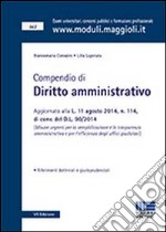 Compendio di diritto amministrativo libro