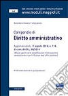 Compendio di diritto amministrativo libro