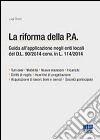 La riforma della P.A. libro