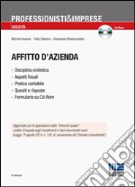 Affitto d'azienda. Con CD-ROM libro