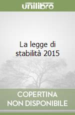 La legge di stabilità 2015 libro