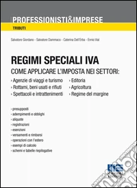 Regimi speciali IVA libro