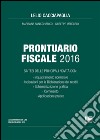 Prontuario fiscale 2016 libro