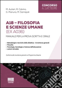 A18 filosofia e scienze umane (ex A036)