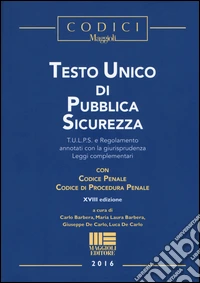 Testo unico di pubblica sicurezza
