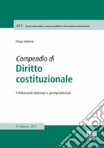 Compendio di diritto costituzionale libro