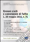 Unioni civili e convivenze di fatto libro