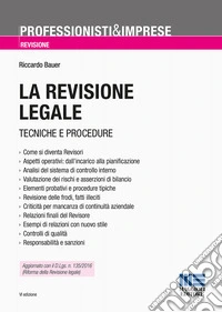 La revisione legale. Tecniche e procedure