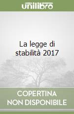 La legge di stabilità 2017 libro