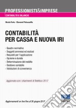 Contabilità per cassa e nuova IRI libro