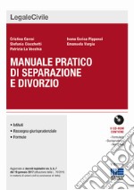 Manuale pratico di separazione e divorzio libro