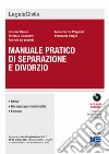 Manuale pratico di separazione e divorzio libro