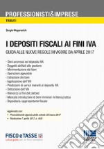 I depositi fiscali ai fini IVA libro