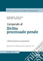 Compendio di diritto processuale penale