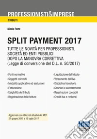 Split payment 2017