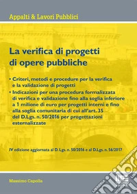 La verifica di progetti di opere pubbliche