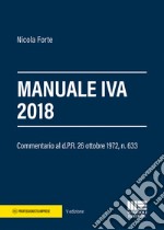 Manuale IVA 2018 libro