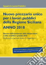 Nuovo prezzario unico regionale per i lavori pubblici della Regione Sicilia 2018 libro