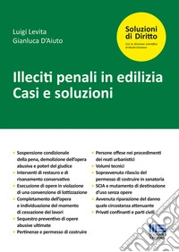 Illeciti penali in edilizia libro
