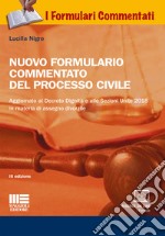 Nuovo formulario commentato del processo civile libro