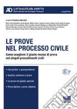 Le prove nel processo civile. Come scegliere il giusto mezzo di prova nei singoli procedimenti civili