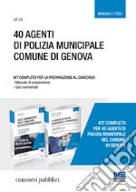 Kit 40 agenti di polizia municipale comune di Genova libro