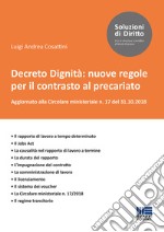 Decreto Dignità: nuove regole per il contrasto al precariato libro