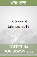 La legge di bilancio 2019 libro