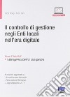 Il controllo di gestione negli enti locali nell'era digitale. Con Blu-ray libro di Morigi Paola Forti Fabio