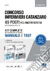 Concorso infermieri Catanzaro. 65 posti AOU Mater Domini. Kit completo per la preparazione al concorso. Manuale e test libro