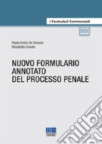 Nuovo formulario annotato del processo penale libro