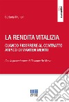 La rendita vitalizia libro di Memoli Stefania