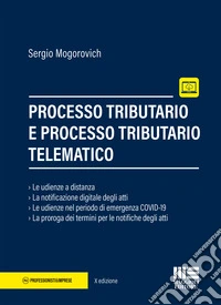 Processo tributario e processo tributario telematico