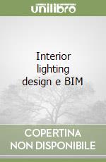 Interior lighting design e BIM